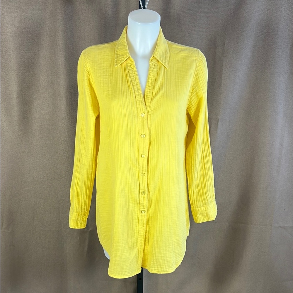 Eileen Fisher cotton gauze top